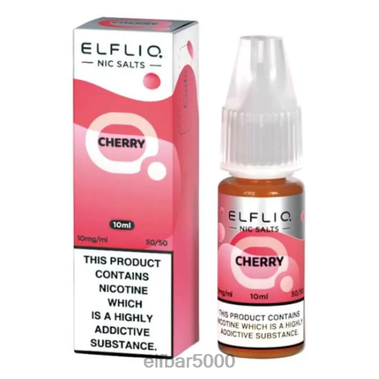 ELFBAR SK | RT44D200elfbar elfliq nic salts - cherry - 10ml-20 mg/ml klasický