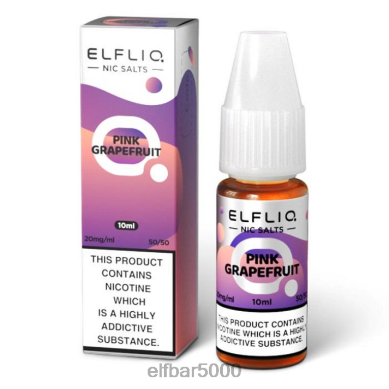 ELF BAR CENA | RT44D201elfbar elfliq ružové grapefruitové soli - 10ml-5mg klasický