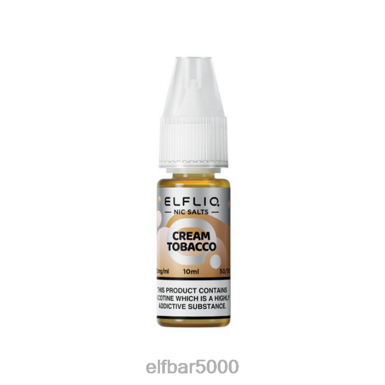 ELF BAR CENA | RT44D211elfbar elfliq krémový tabak nič soli -10ml-10 mg/ml klasický