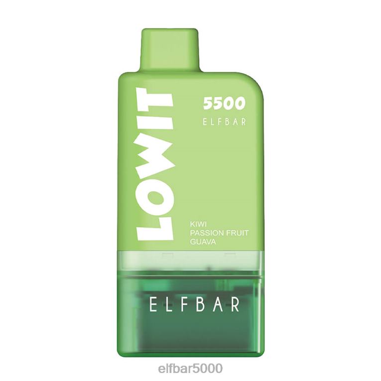 ELF BAR MARKET | RT44D426 ELFBAR predplnená súprava podov lowit 5500 2%nic kiwi mučenka guava