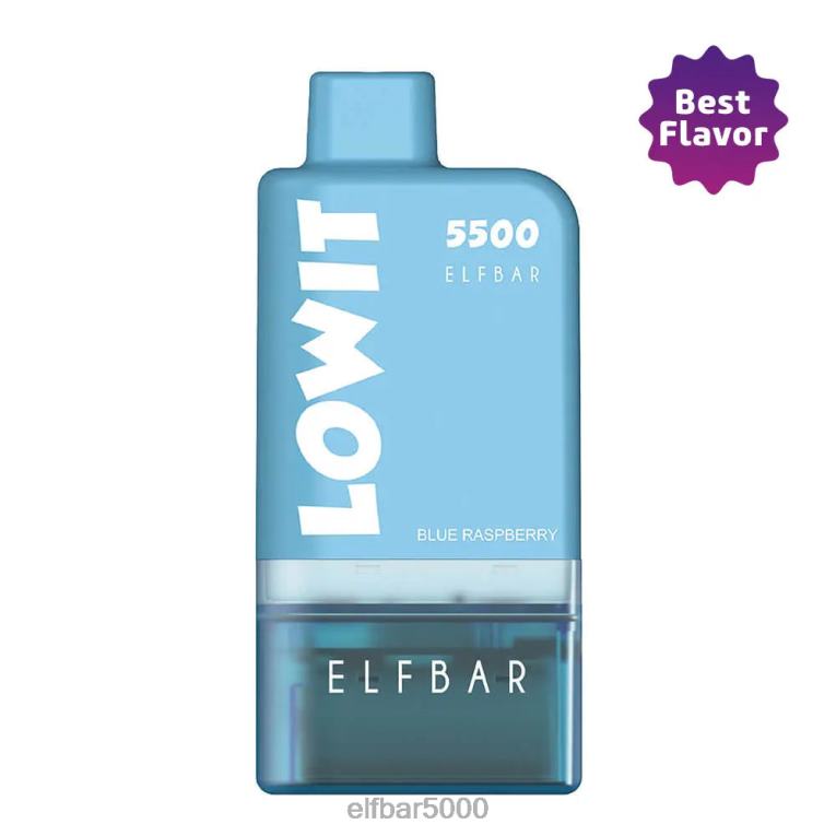 ELF BAR MARKET | RT44D436 ELFBAR predplnená pod súprava lowit 5500 2%nic modrá malina modrá malina+modrá batéria