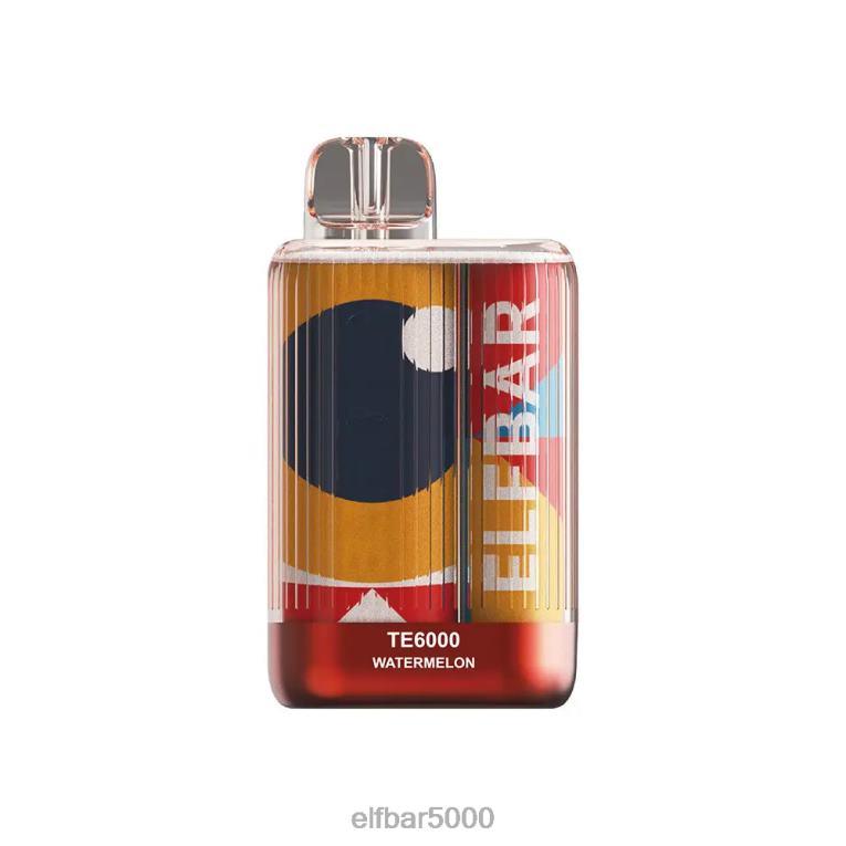 ELFBAR SK | RT44D380 ELFBAR jednorazové vape te6000 šluky vodný melón